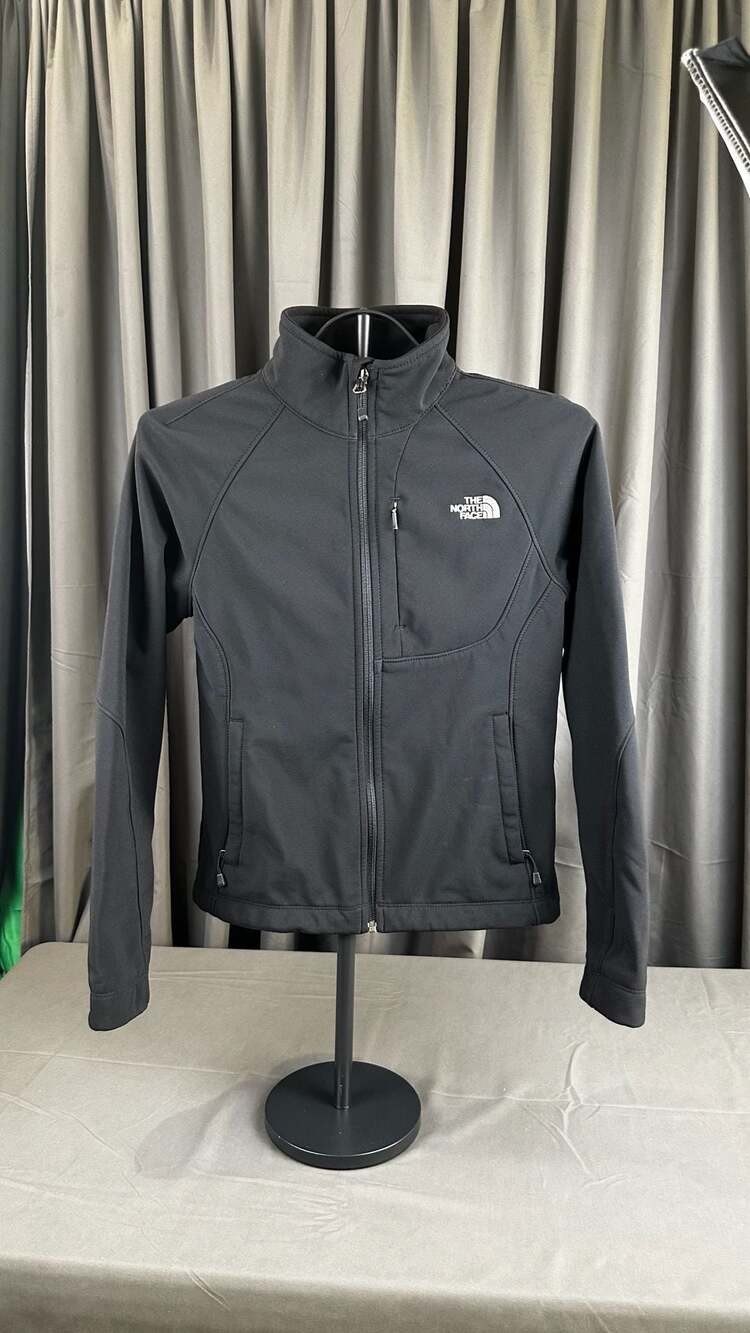 The North Face Apex Bionic Softshell Jacket Black Full Zip